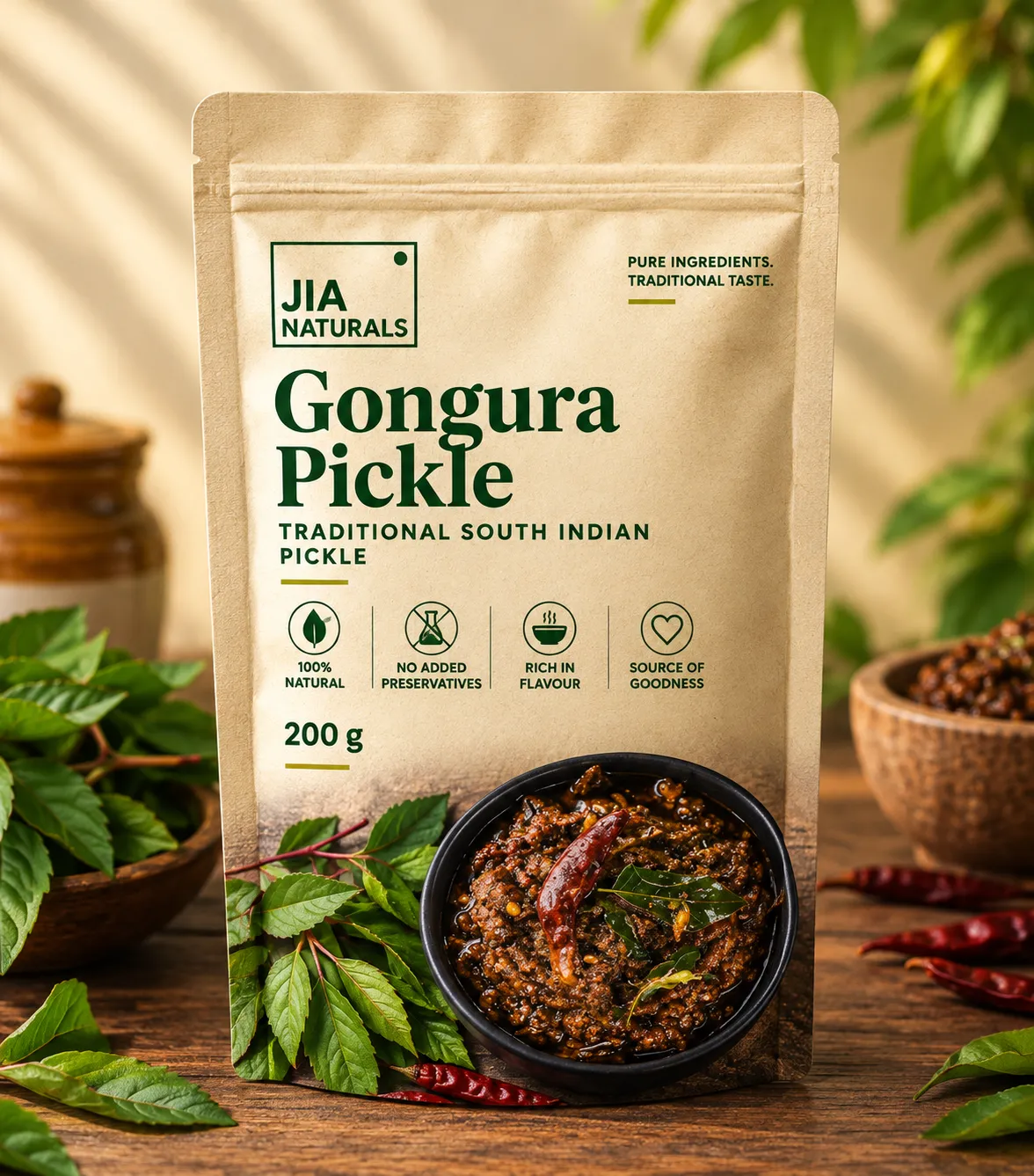 JIA Naturals Gongura Pickle