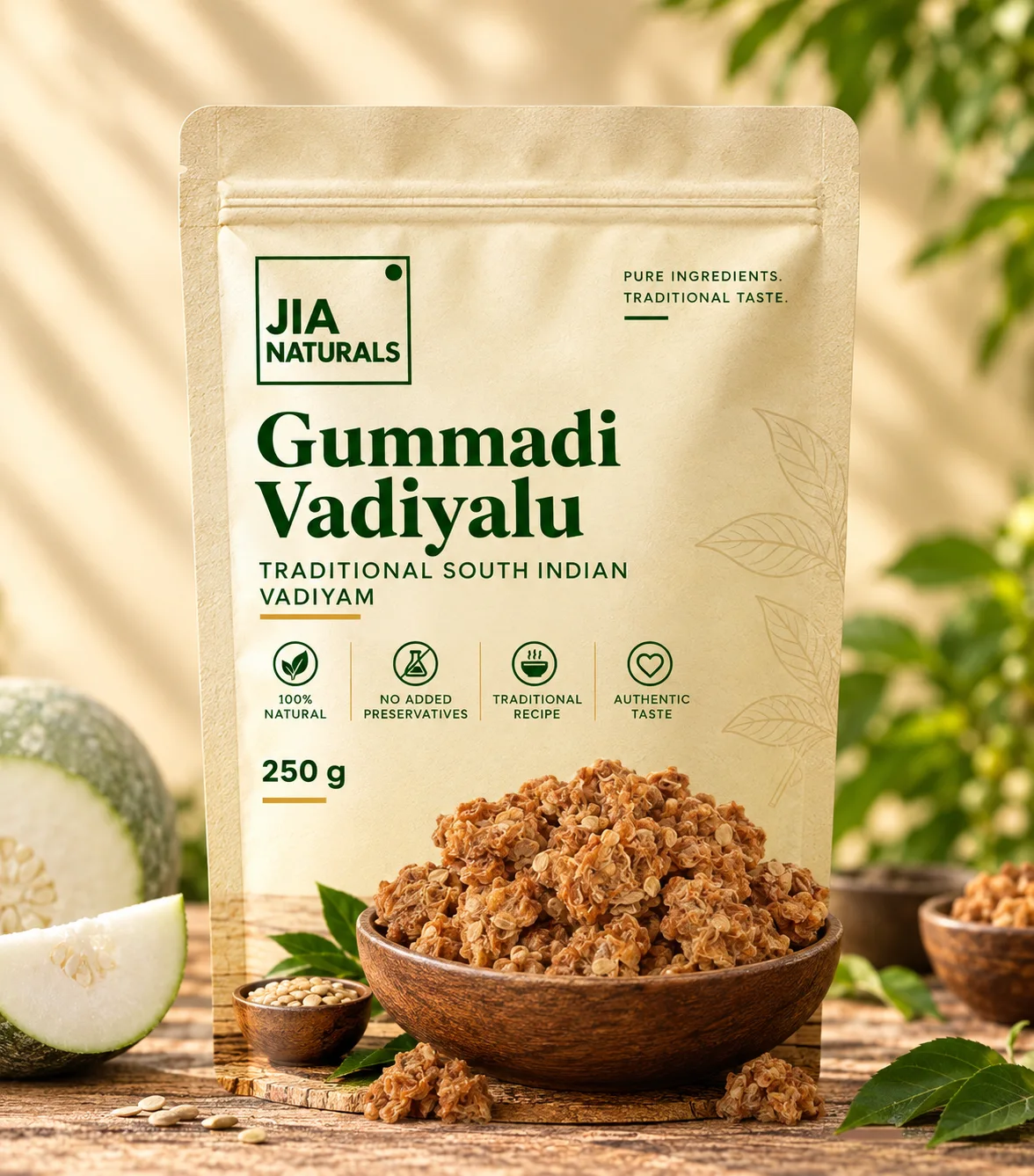 JIA Naturals Gummadi Vadiyalu