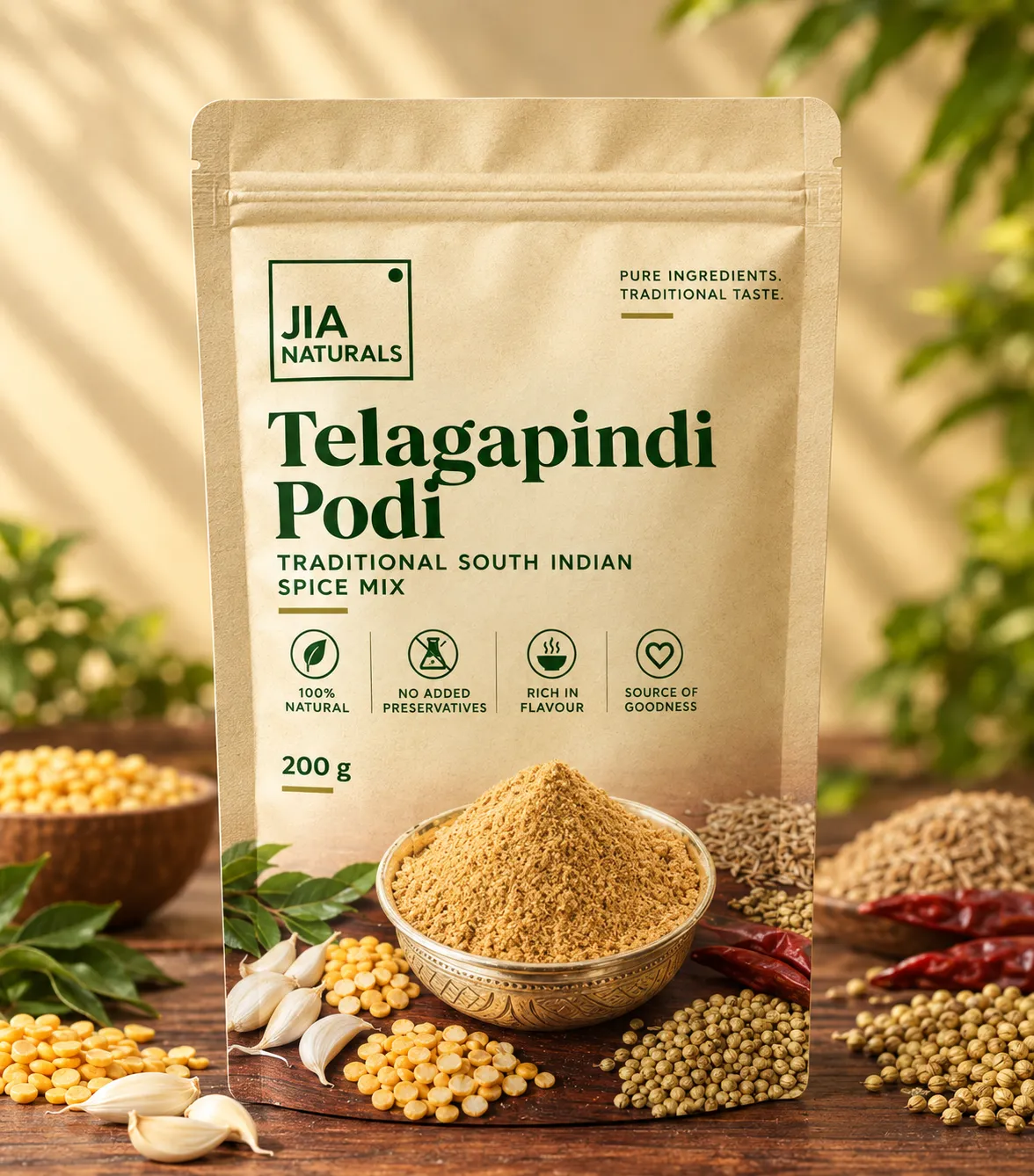 JIA Naturals Telagapindi Podi